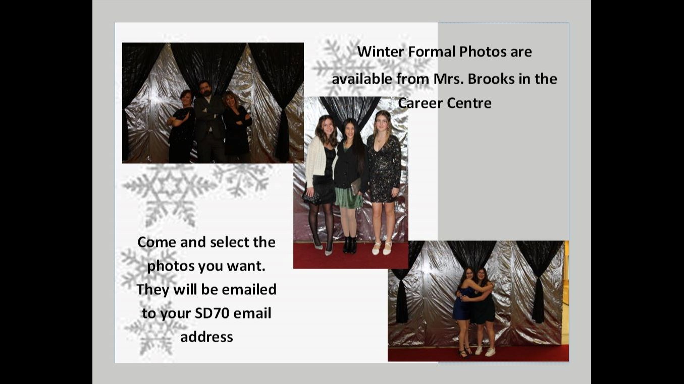 Winter Formal Pictures